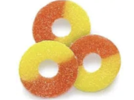 District Snacks Gummi Peach Rings - 1   1   1 ct ea Hot on Sale