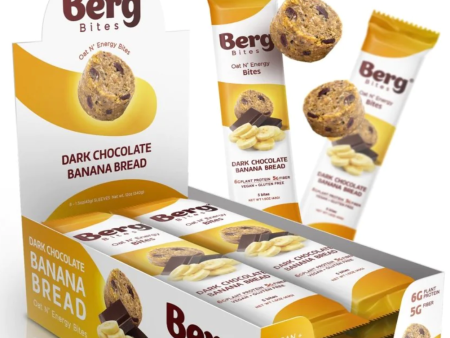 Berg Bites Dark Chocolate Banana Bread - 8   1.5 oz bag For Discount