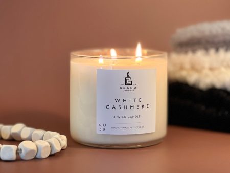 White Cashmere Candle on Sale