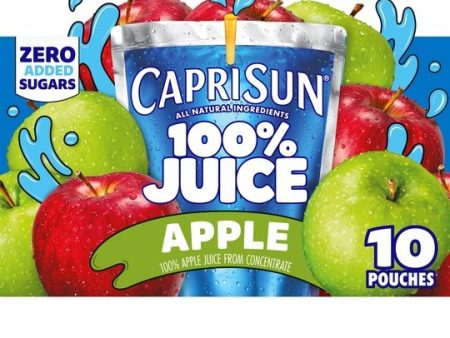 Capri Sun 100% Juice Paw Patrol Apple Juice Box Pouches, 10 ct Box, 6 fl oz Pouches Online Hot Sale