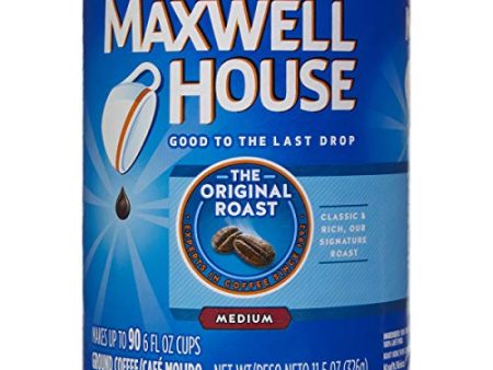 Maxwell House Original Roast Ground Coffee 11.5 oz Can Supply