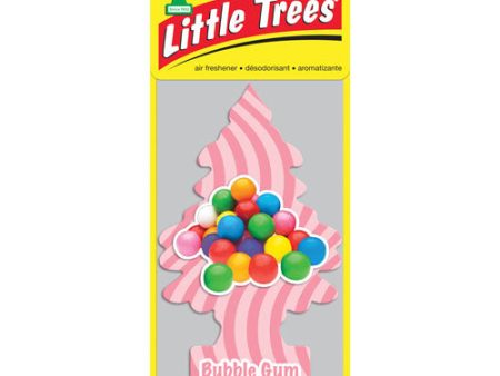 LITTLE TREES Car Air Freshener Hanging Paper Tree for Home or Car Bubble Gum [1-Count] Online