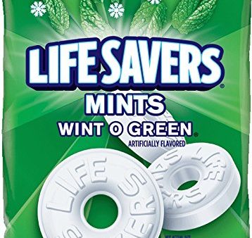 Life Savers Wint O Green Mints Candy Bag, 6.25 ounce Supply