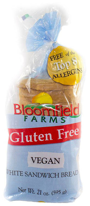 Gluten Free White Sandwich Bread (Frozen) - Bloomfield Farms on Sale