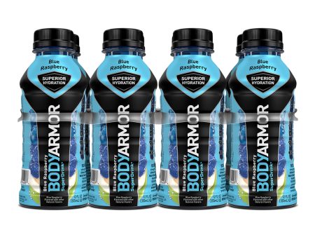 BODYARMOR Sports Drink, Blue Raspberry, 12 Fl. Oz., 8 count Online Sale