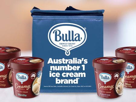 Bulla Creamy Classics Sampler 460ml x 4 Hot on Sale