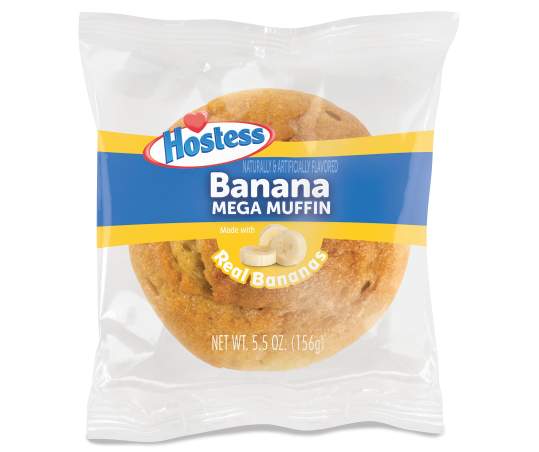 Hostess Jumbo Muffin, Banana, 36 - 5.5 Ounce Muffins Online Sale