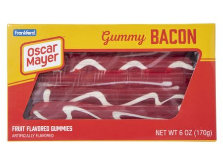 Kraft Gummy Oscar Mayer Bacon 6 oz (Pack of 8) Online now