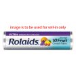 Rolaids Ultra Fruit Antacid Chewable Tablets, Assorted Fruit Flavor, 10 Count (Pack of 12) For Discount