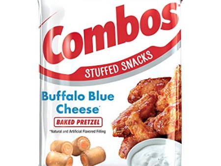 COMBOS Buffalo Blue Cheese Pretzel Baked Snacks 6.3-Ounce Bag on Sale