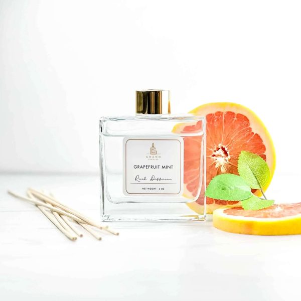 Grapefruit Mint Reed Diffuser Online now