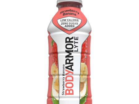 BODYARMOR LYTE Sports Drink Strawberry Banana, 16 fl oz Supply