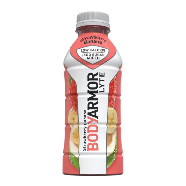 BODYARMOR LYTE Sports Drink Strawberry Banana, 16 fl oz Supply