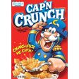 Quaker Captain Crunch Cereal, Original, 14 Ounce Box Online now