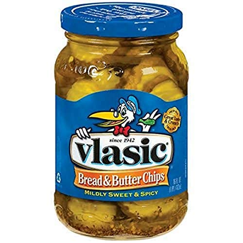 Vlasic Bread & Butter Pickle Chips, 16 oz. Jar Online now