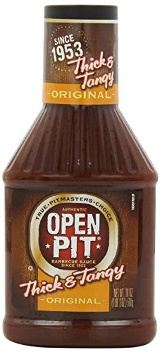 Open Pit Thick and Tangy Original BBQ Sauce Bottle 18 oz For Sale