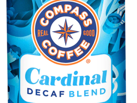 Compass Coffee Cardinal Roast Decaf - 6   12 oz ctn Online