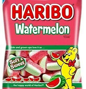 Haribo Watermelon Gummy Candy, 4.1oz Bag Cheap