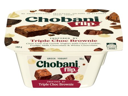 Chobani Flip Triple Choc Brownie 140g Cheap