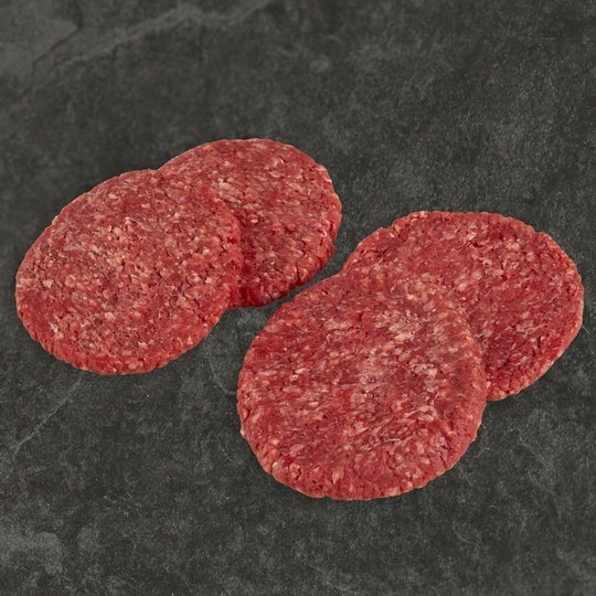 All Natural* 93% Lean 7% Fat Lean Ground Beef Patties, 4 Count, 1 lb Tray For Cheap