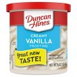 Duncan Hines Creamy Vanilla Frosting 16 oz Can Discount