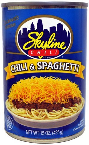 Skyline Original Chili & Spaghetti, 15 Ounce Can Sale