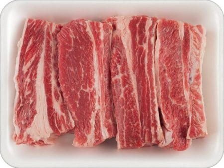 Beef Short Ribs Bone-In, 1.1 - 2.1 lb Tray For Cheap