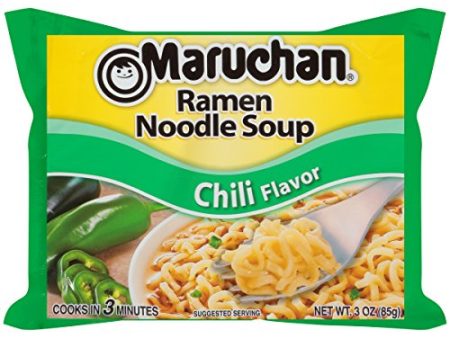 Maruchan Ramen Noodles, Chili Flavor, 3 oz Hot on Sale