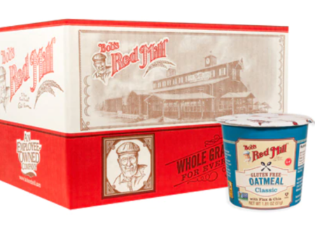 Bob s Red Mill Oatmeal, Classic - 12   1   1.8 oz ctn Online Sale