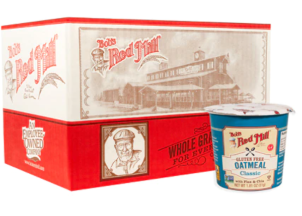 Bob s Red Mill Oatmeal, Classic - 12   1   1.8 oz ctn Online Sale