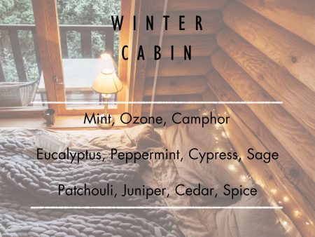 Winter Cabin Room & Linen Spray Supply