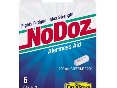 No Doz Alertness Aid Tablets, Caffeine Supplement, 6 Pills (Pack of 1) Online now