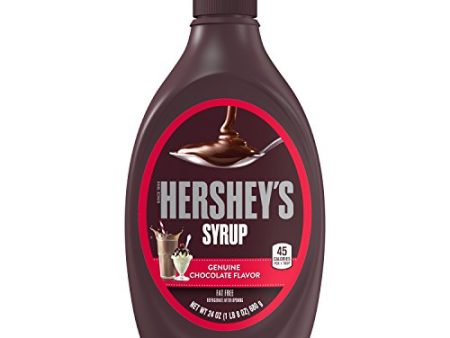 Hershey s Chocolate Syrup, 24 Ounce Bottle Sale