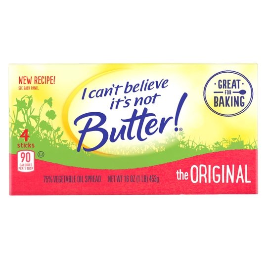 Can t Believe It s Not Butter Baking Sticks, 16 oz Paper Box 4 Sticks (Refrigerated) Discount