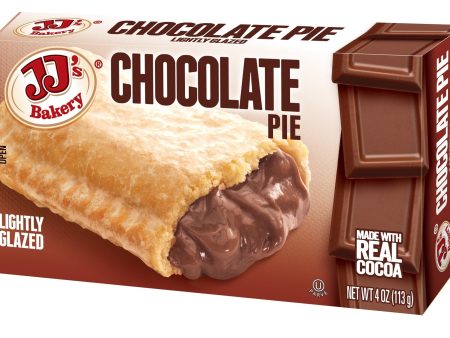 JJ s Bakery Lightly Glazed Snack Pies 4oz (Chocolate) Sale