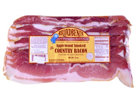 Applewood Smoked Country Bacon - Broadbent Farms Sale