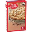 Betty Crocker Pie Crust Mix, Makes Two 9-inch Crusts, 11 oz. Sale