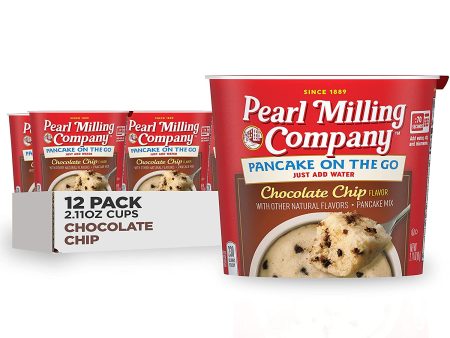 Pearl Milling Company Pancake Cups, Chocolate Chip, 2.11oz Cups [1-Count] Online