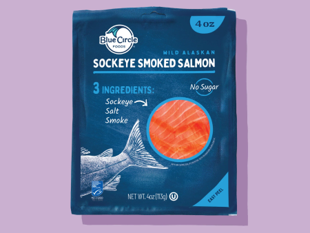 Blue Circle Sockeye Cold Smoked - 1   12   4 oz bag Online now