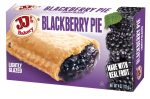 JJ s Bakery Lightly Glazed Snack Pies 4oz (Blackberry) Supply