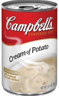 Campbell s, Condensed Cream of Potato Soup, 10.75oz Can Hot on Sale