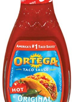 Ortega, Taco Sauce, Hot 8 oz Glass Jar For Cheap