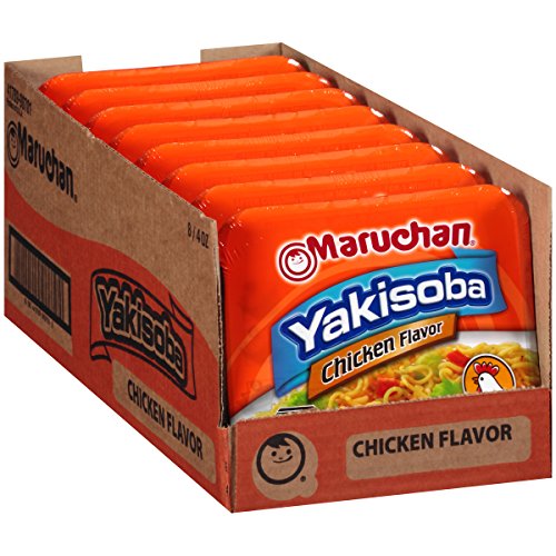 Maruchan Yakisoba Chicken Japanese Noodles, 4.00 oz Tray Hot on Sale