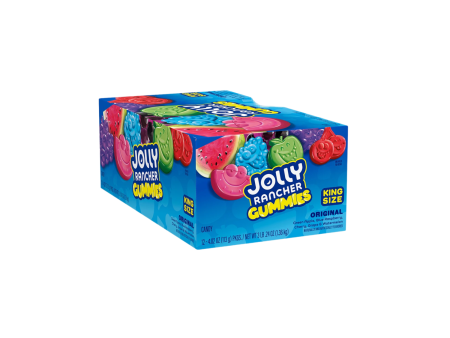 Jolly Rancher Gummies, King Size, 4.02 oz (Pack of 12) Discount