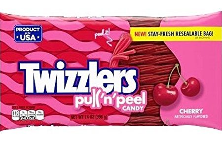 Twizzlers Pull  n  Peel Candy - Cherry 14 oz Online Hot Sale