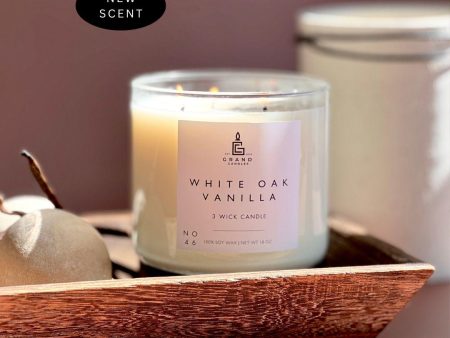 White Oak Vanilla Candle Online