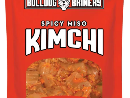 Bulldog Brinery Spicy Miso Kimchi - 6   16 oz pouch Hot on Sale