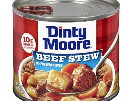 DINTY MOORE Beef Stew with Fresh Potatoes & Carrots 20 Ounce Sale