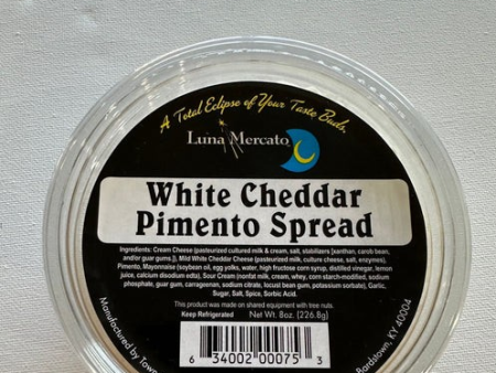 White Cheddar Pimento Spread - Luna Mercato Sale