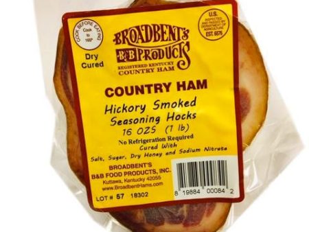 Country Ham Hickory Smoked Seasoning Hocks - Broadbent Farms Fashion